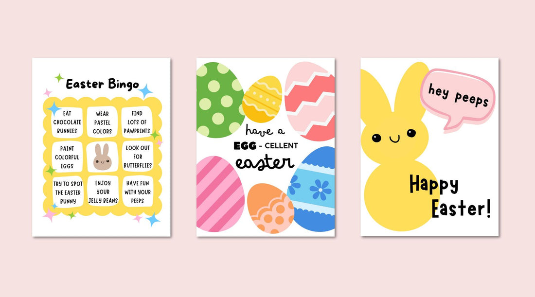 Feira Pop Easter Greeting Cards