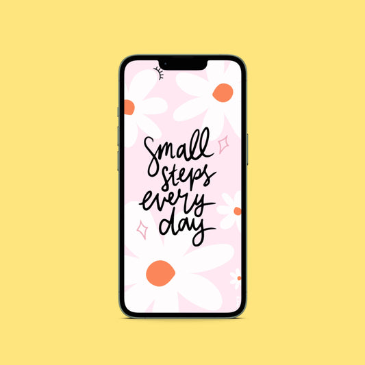 Small Steps Everyday Wallpaper Screensaver