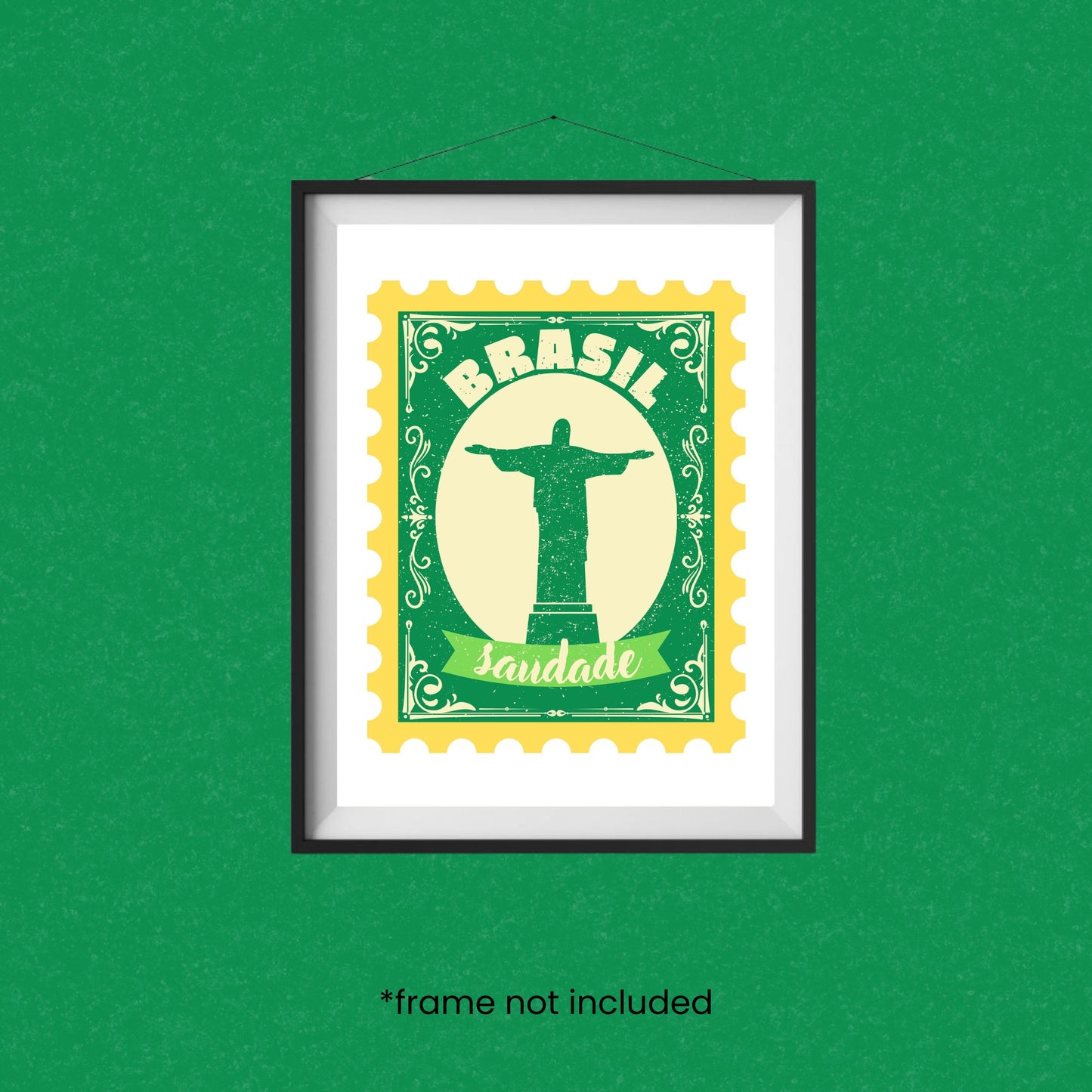 Art Print Saudade Stamp