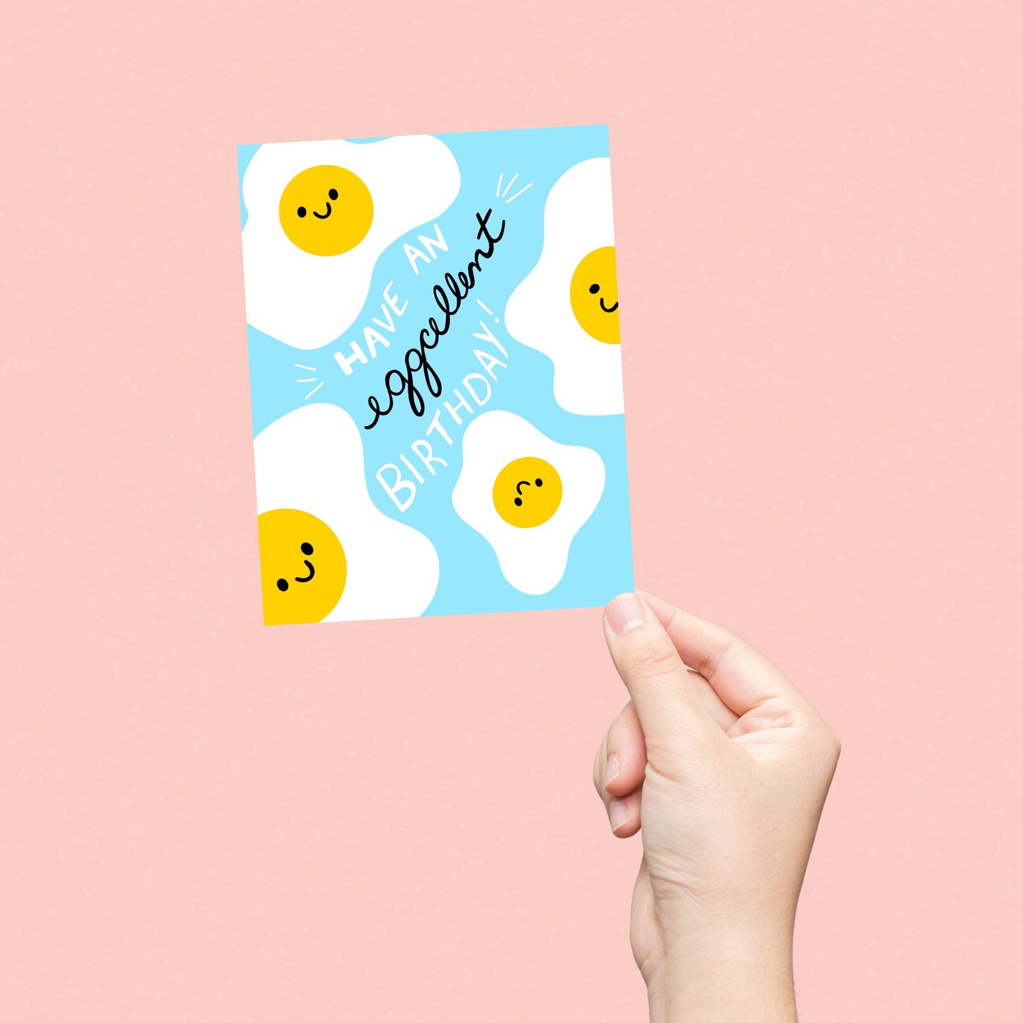 Have an Eggcellent Birthday Greeting Card