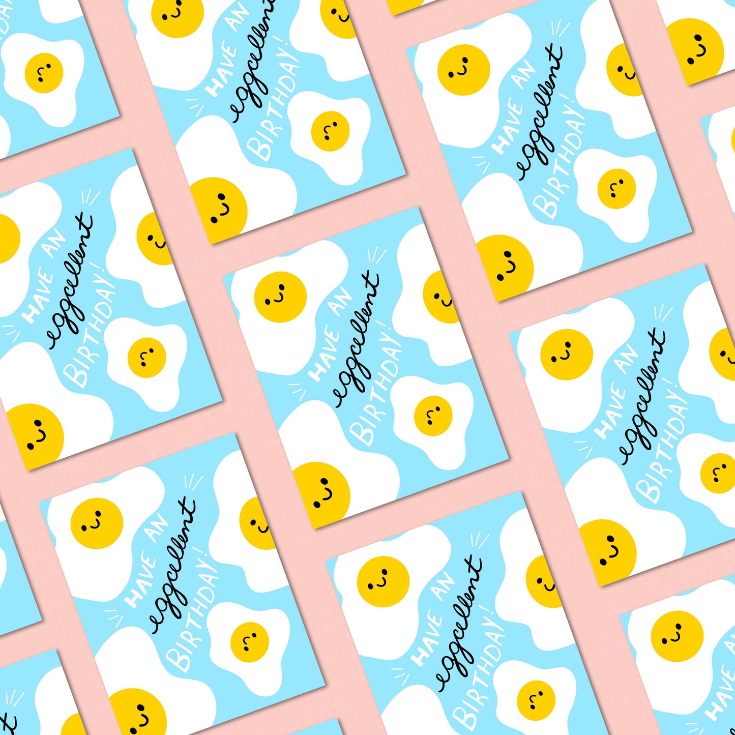 Have an Eggcellent Birthday Greeting Card