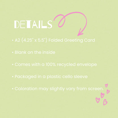 New Year's Resolution Custom More Less Greeting Card